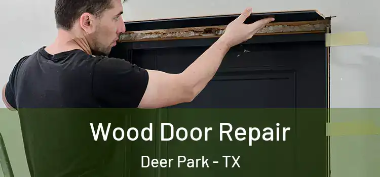 Wood Door Repair Deer Park - TX